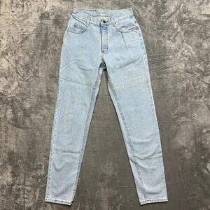 Lee Classic Fit Straight Jeans Women's Size 7‎ Blue Denim